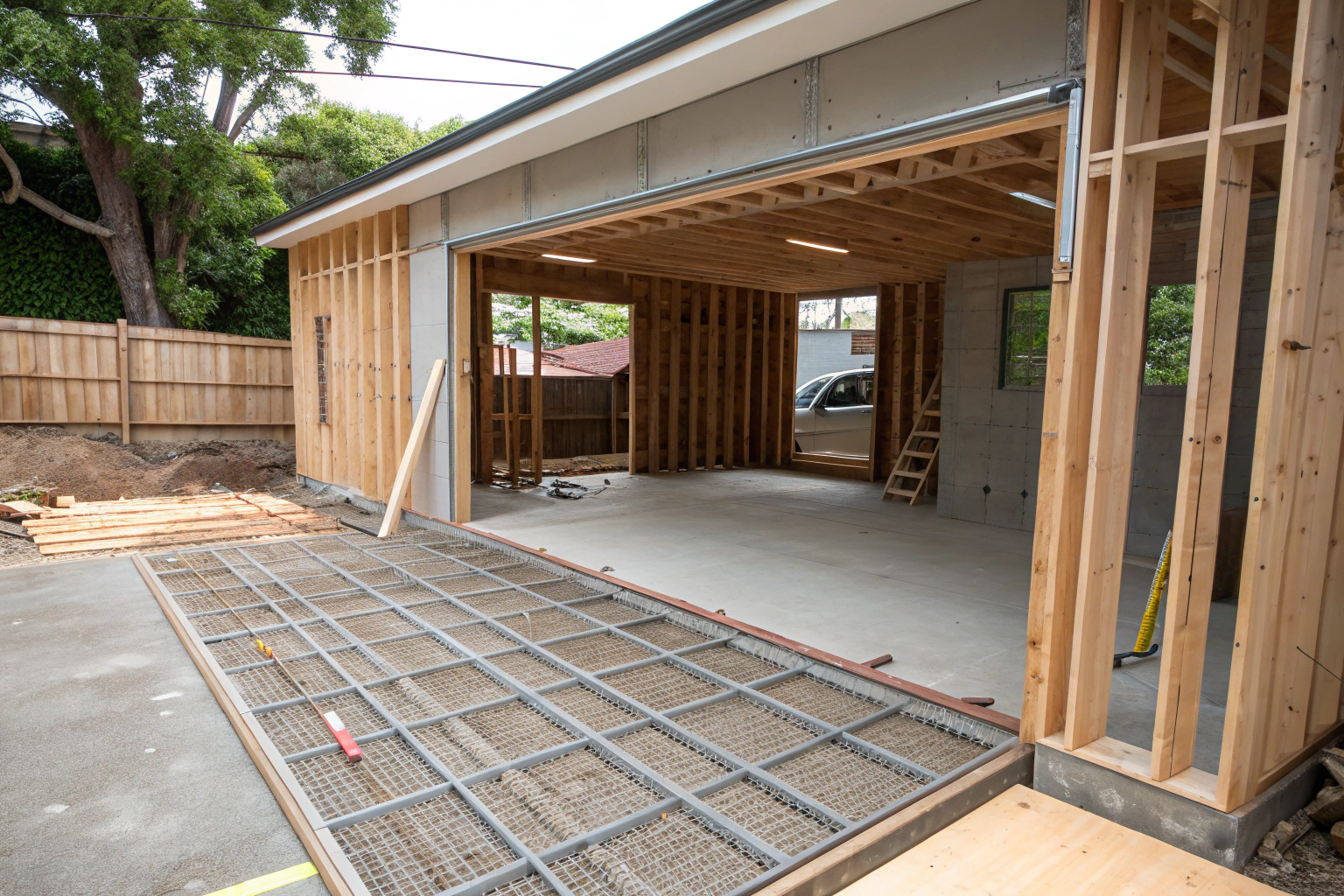Concrete garage slab preparation Coffs Harbour
