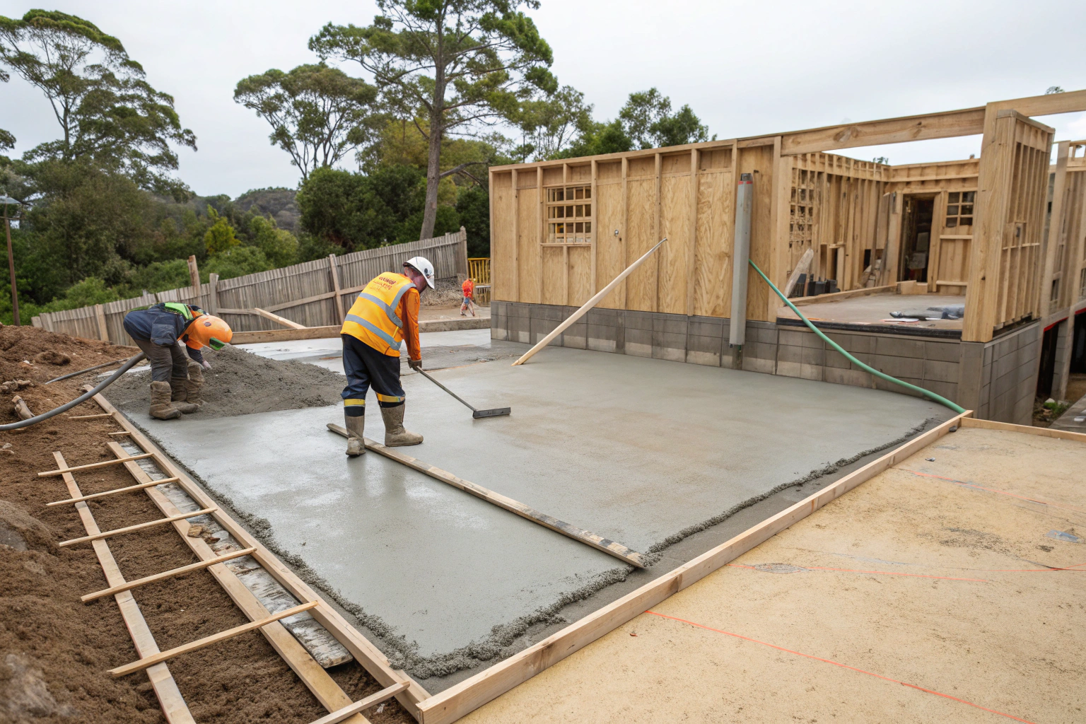 Garage slab installation Coffs Harbour